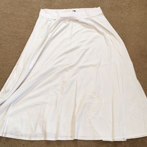 NY&CO White Maxi Skirt